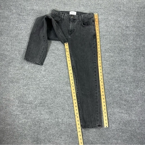 Current/Elliott Jeans 26 The Vintage Cropped Slim Straight Leg Jeans Faulkner - Picture 7 of 15